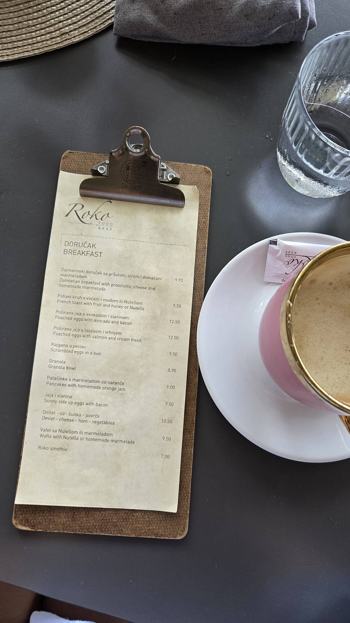 Menu di ROKO Restaurant 