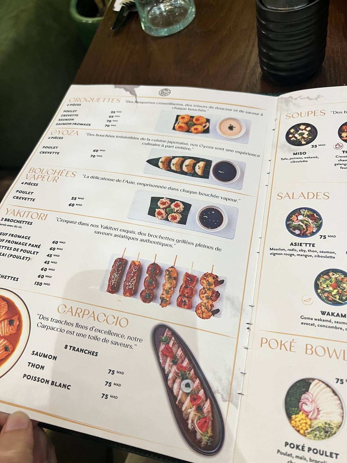Menu de Asie’tte