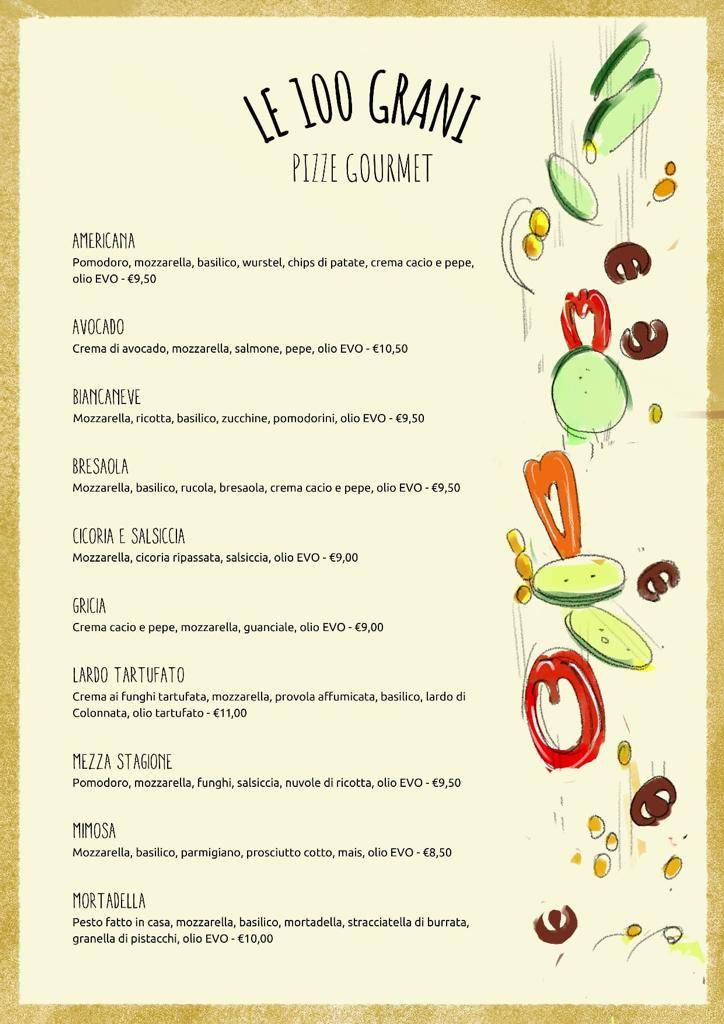 Menu di 100Grani 