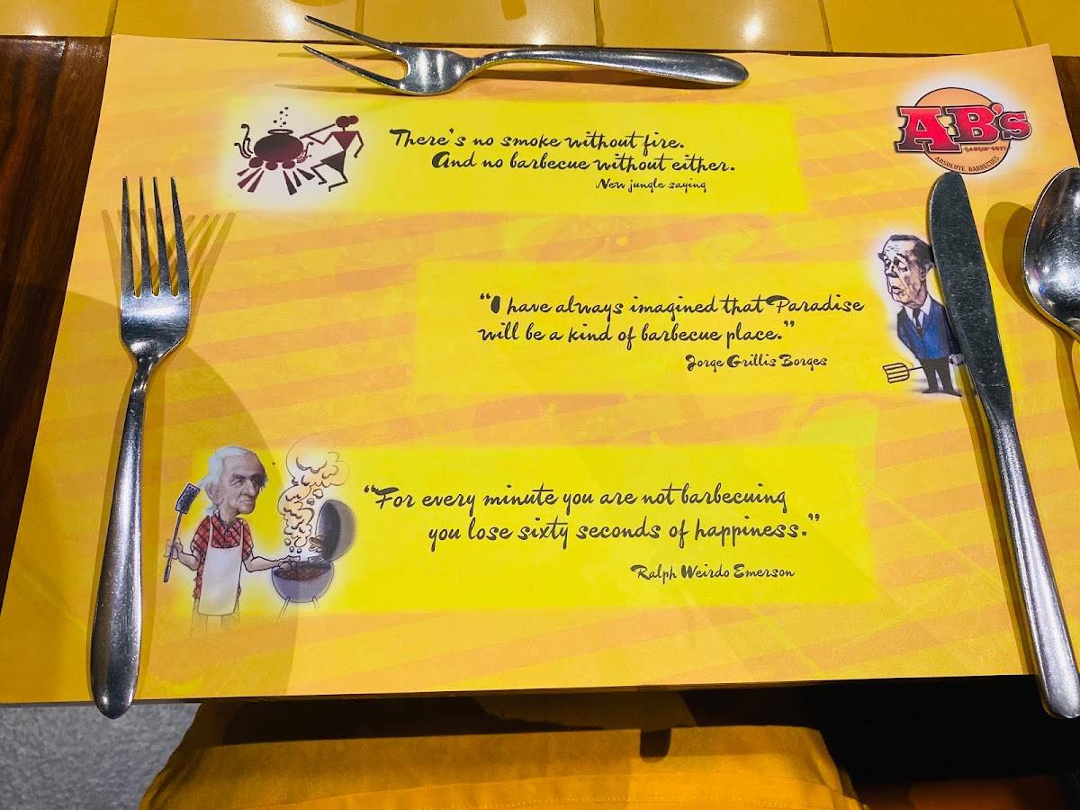 Menu at AB's Absolute Barbecues Inorbit Mall, Hyderabad, Hyderabad, T02 fifth floor