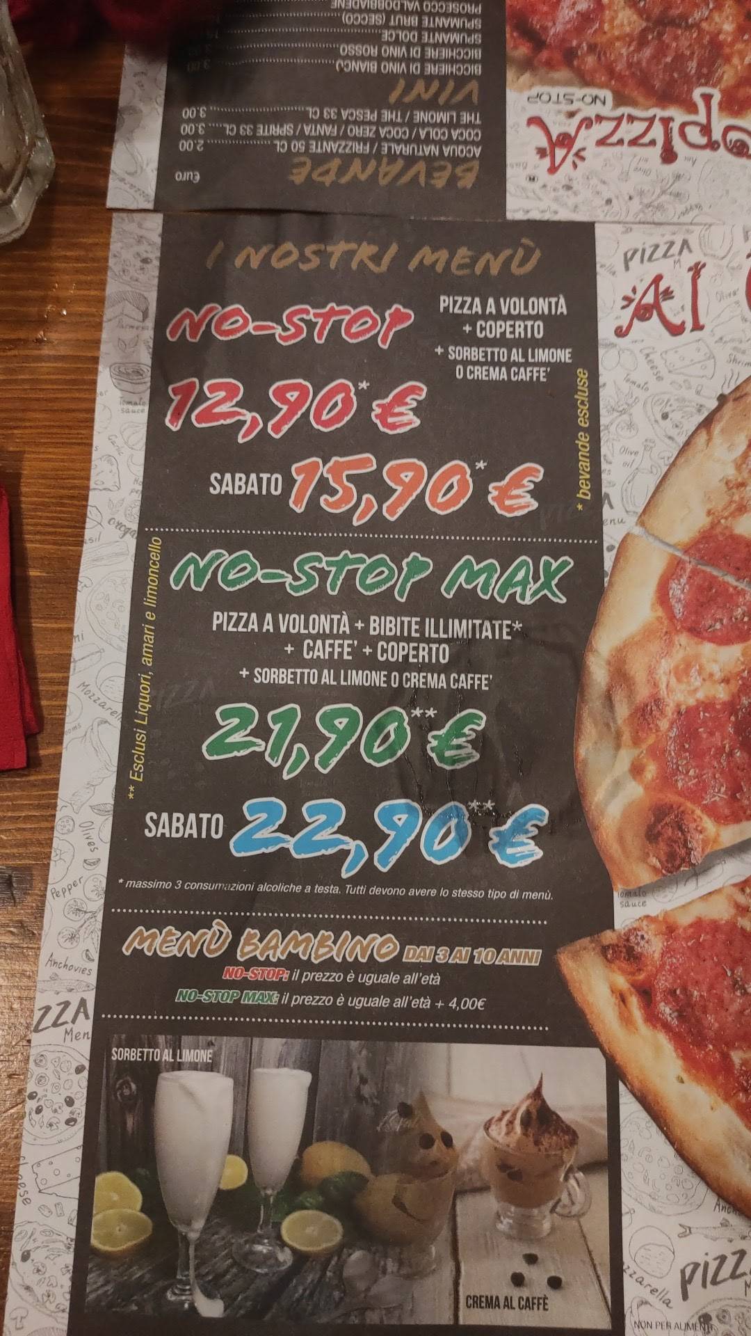 Menu di Al Giropizza Cavernago 