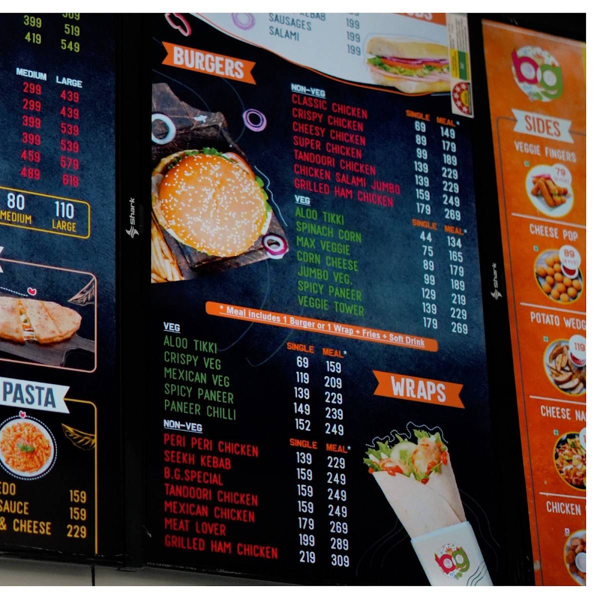 BITES GALLERY NADALA menu