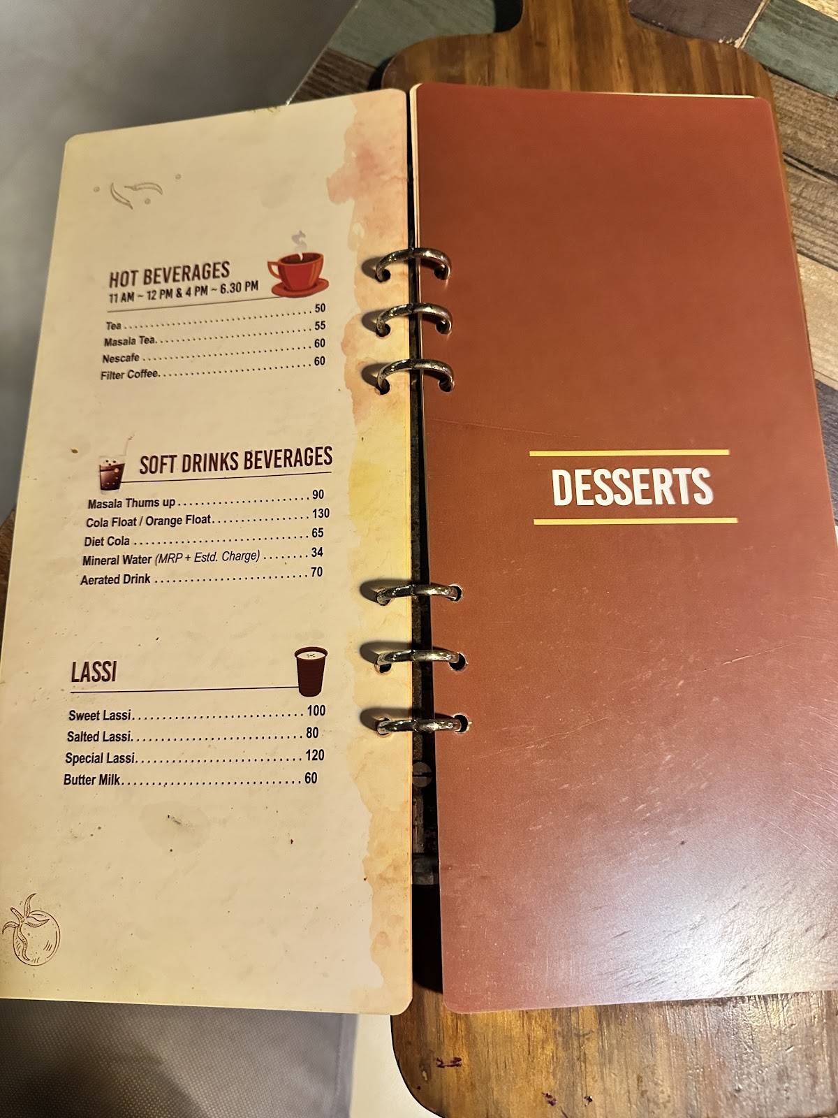 Bombay Shiv Sagar menu