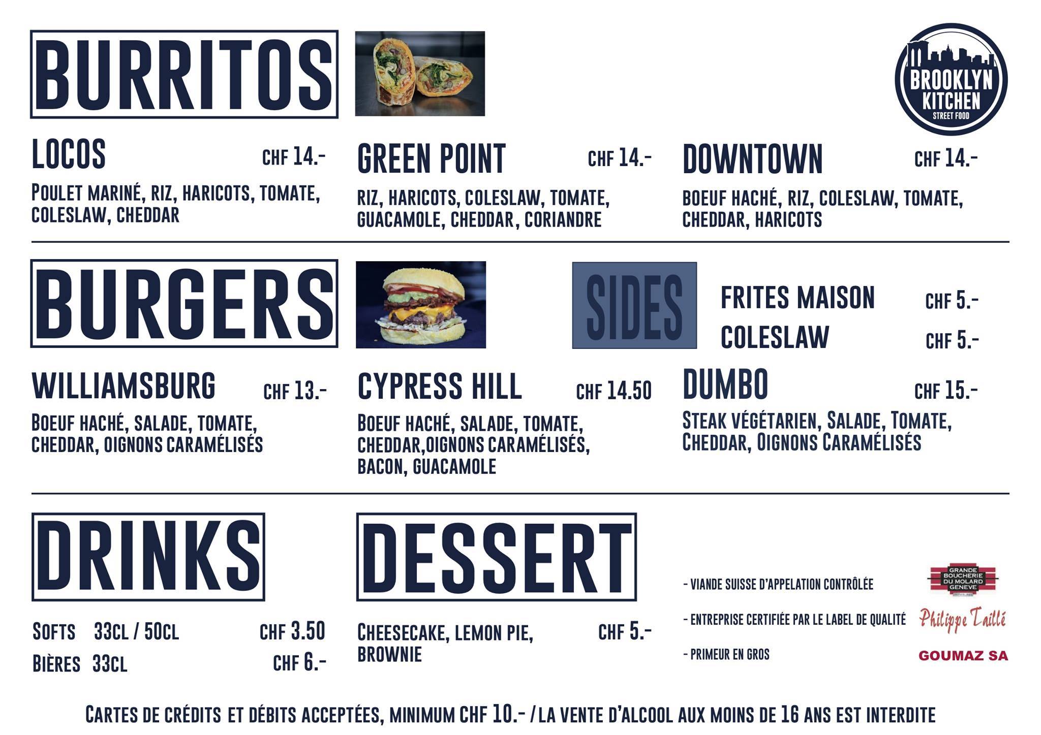 Menu di Brooklyn Kitchen 