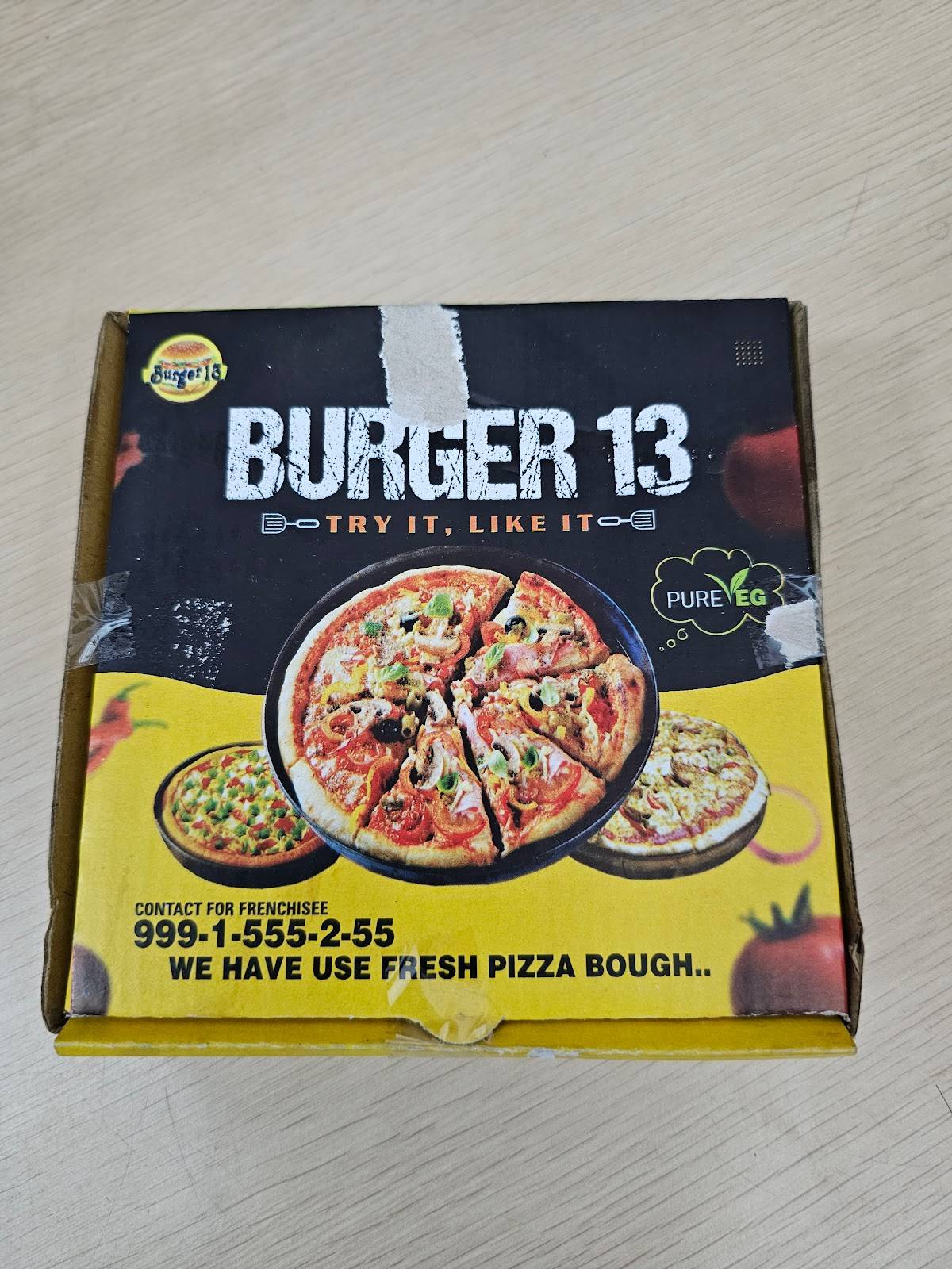 Burger 13 Barnala menu