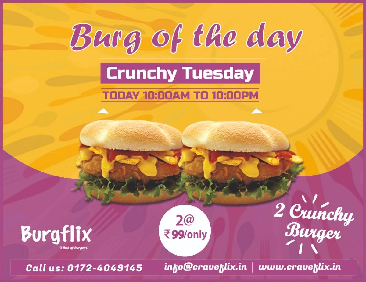 Burgflix menu