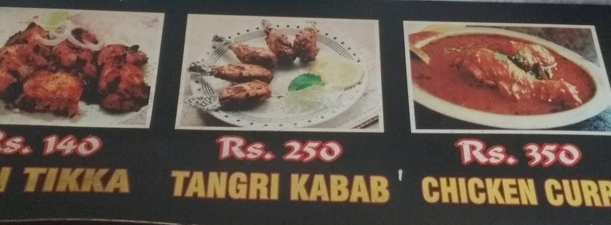 CRISPY HUB RESTAURENT menu