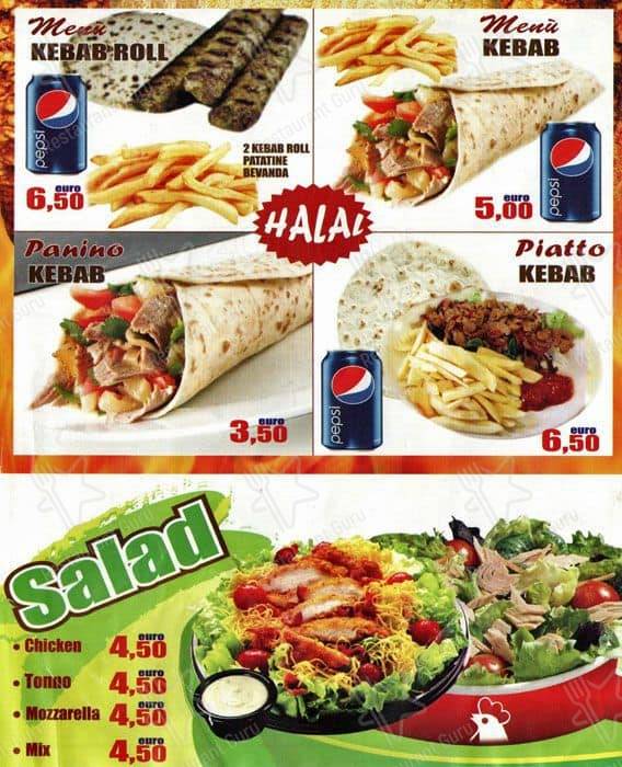 Menu di Chicken Hut 