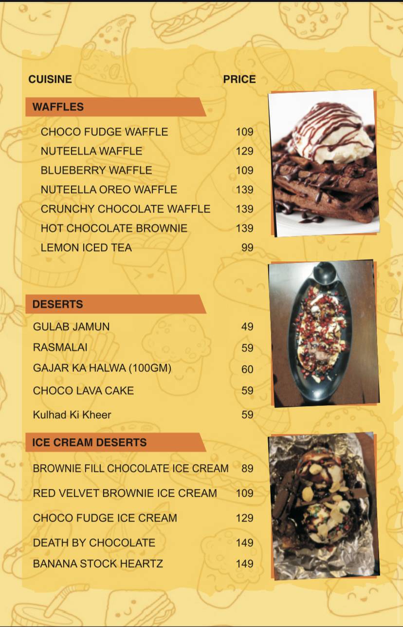 City Heartz menu