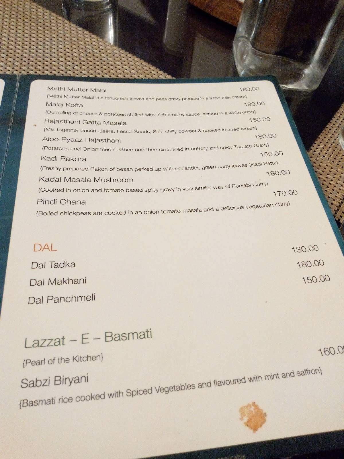 Color Jar - Pure Veg Restaurant menu