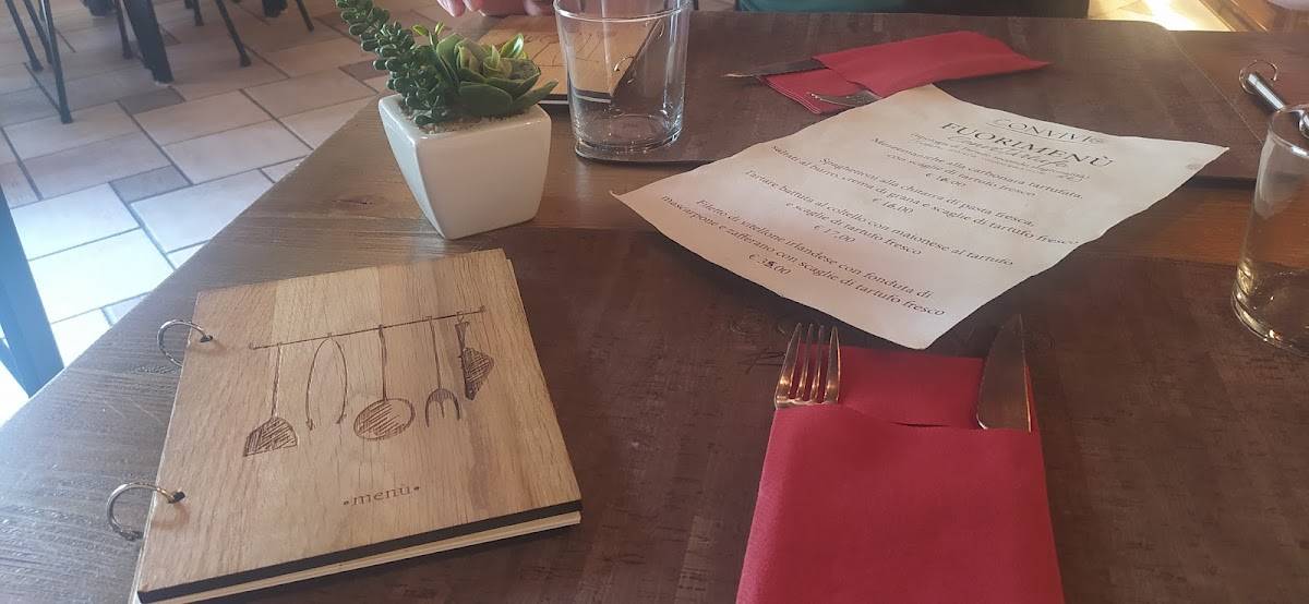 Menu di Convivio 