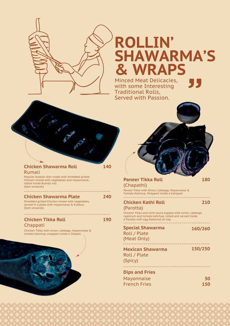Copper Kitchen Vadapalani menu