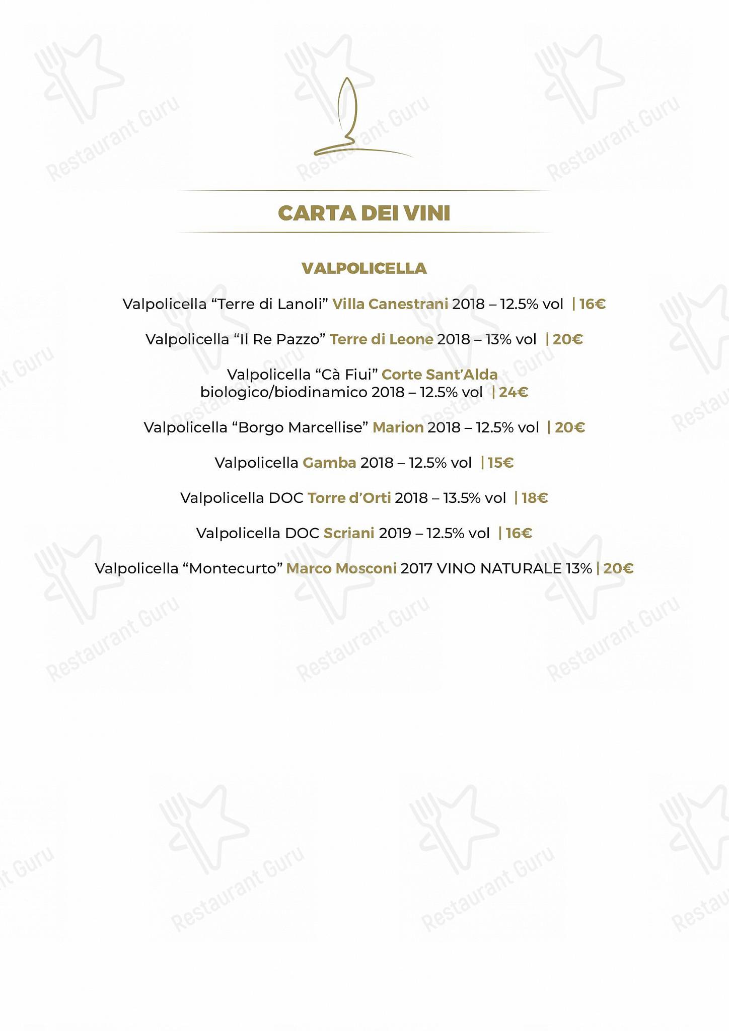 Menu per Agriturismo Corte Scaligera ristorante