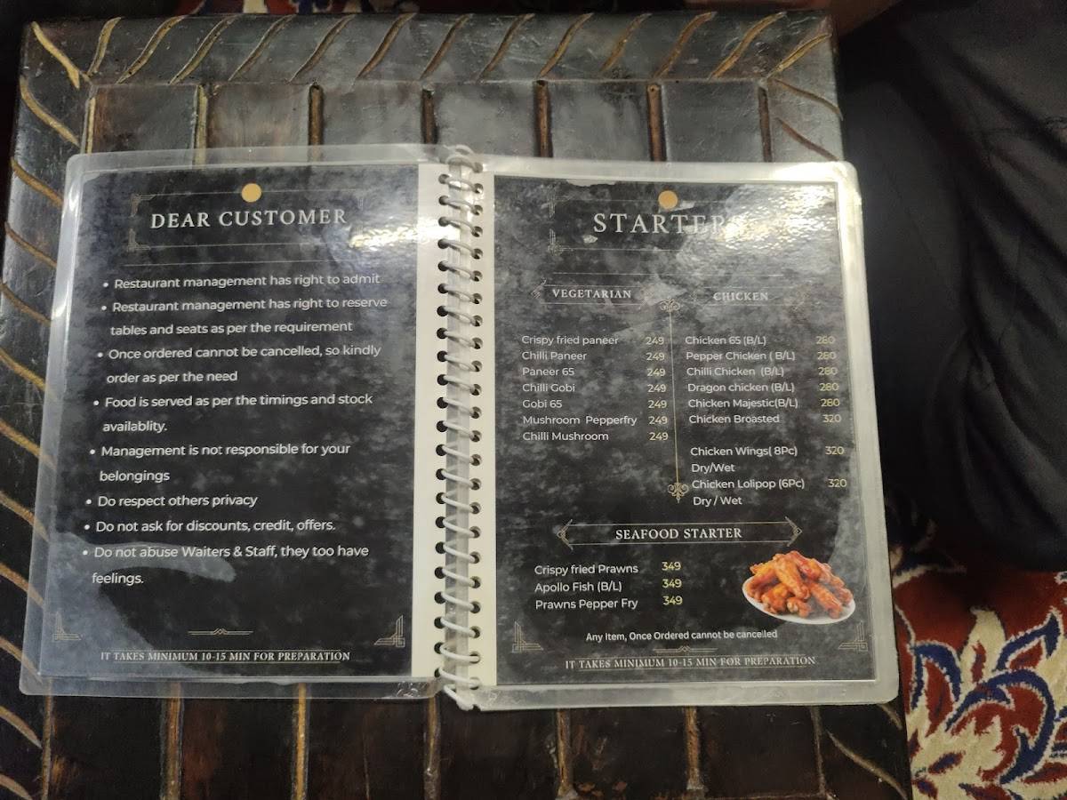 Dosthugaallu Mandi & Restaurant menu
