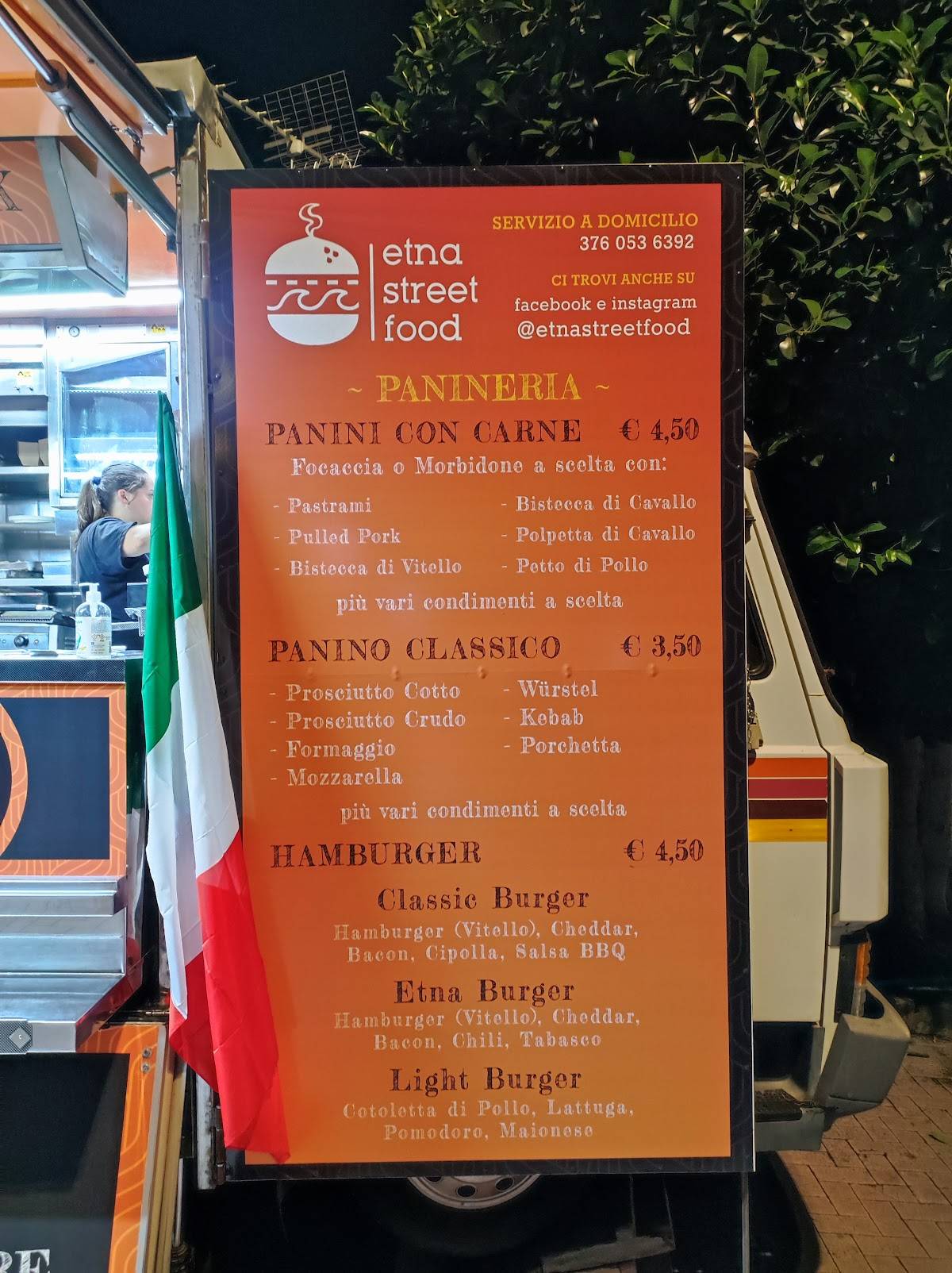 Menu di Etna StreetFood 