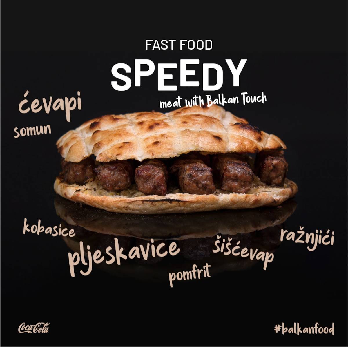 Menu de Fast food Speedy