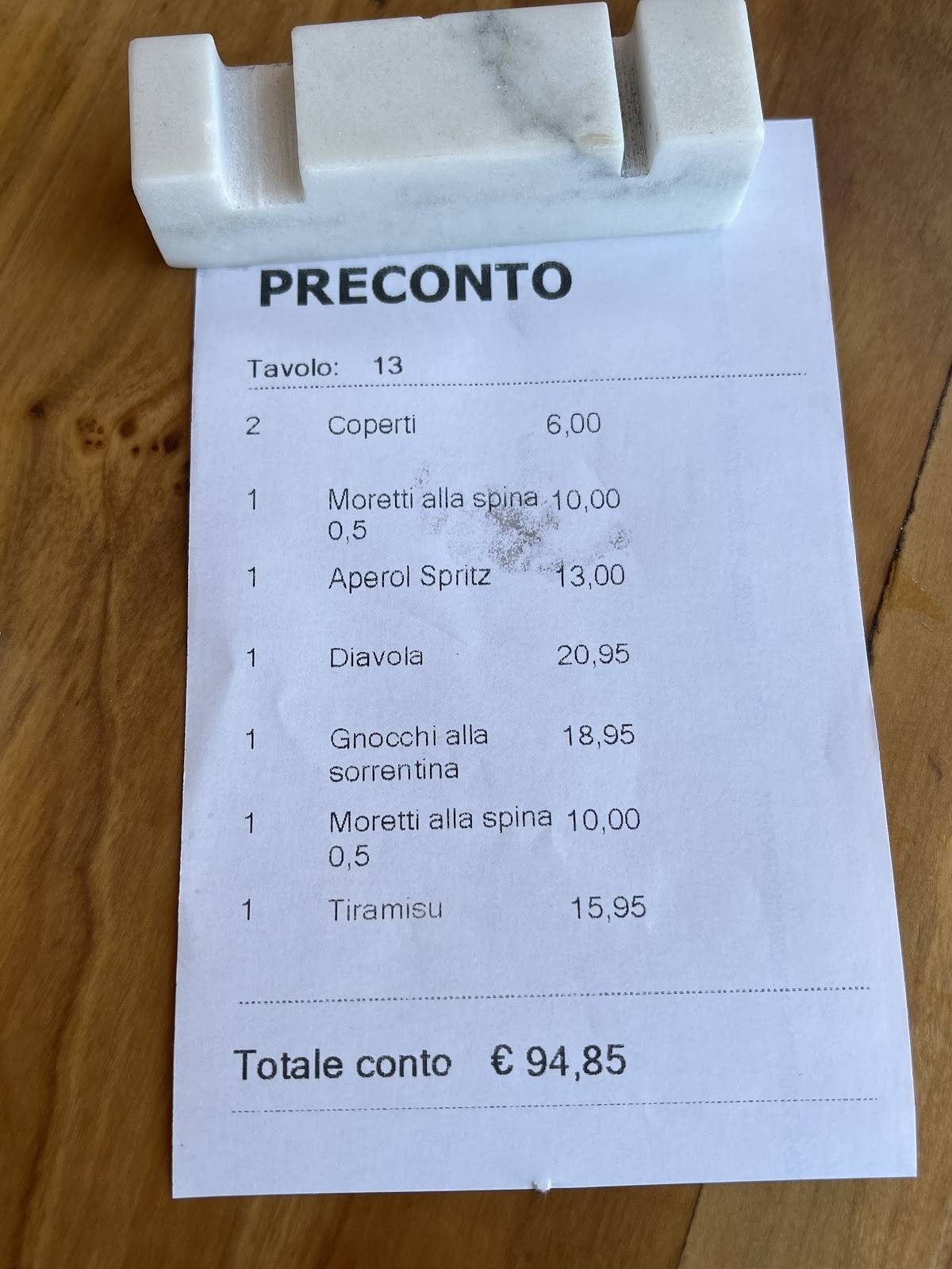 Menu di Francuccio 