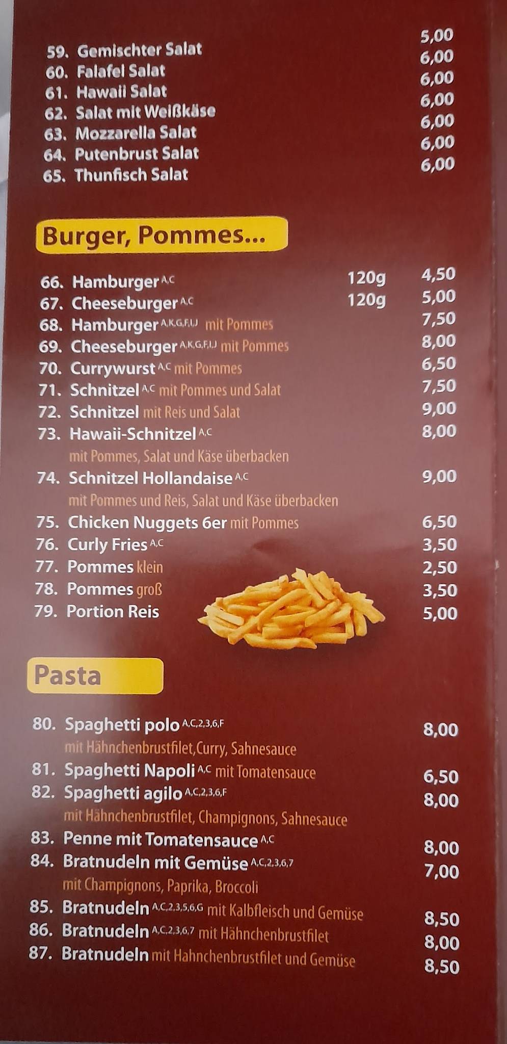 Speisekarte von Grill Haus restaurant, Hagenow