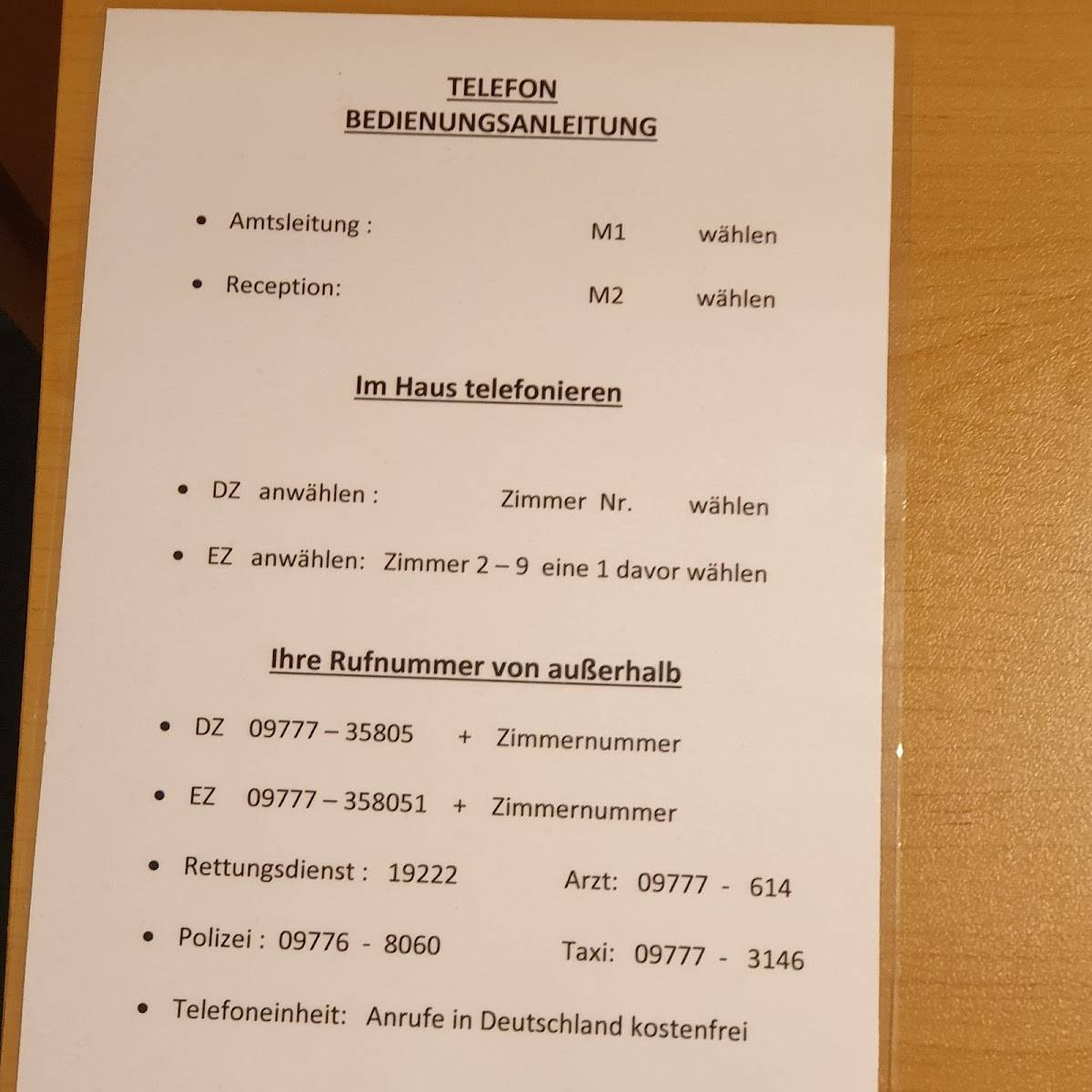 Speisekarte von Hotel Kaak restaurant, Ostheim vor der Rhön