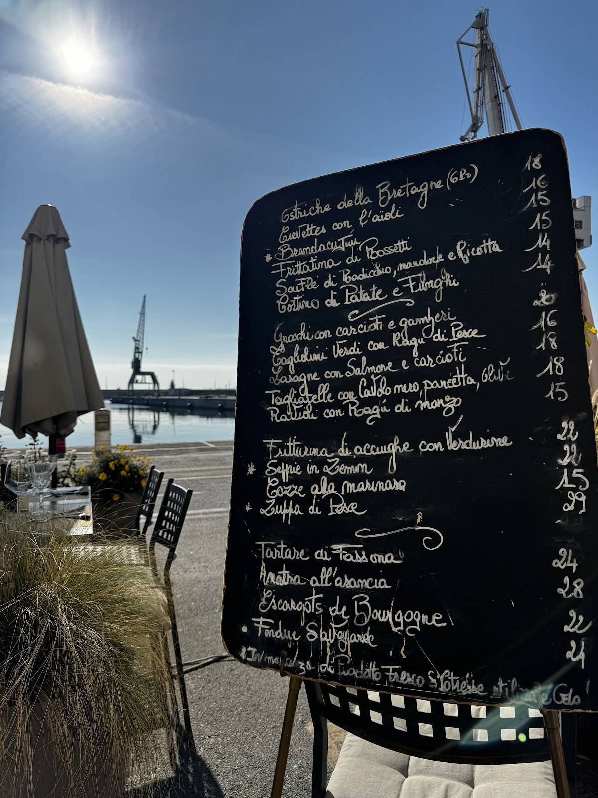 Menu di Il Bistrot del Tempo Perduto 