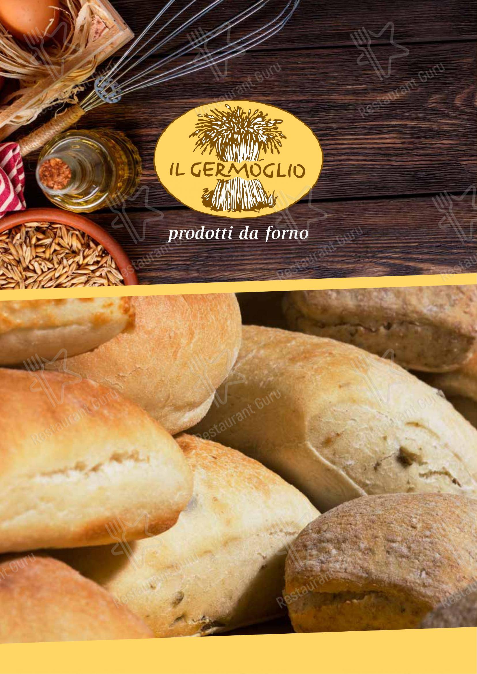 Menu per Il Germoglio Srl in Lazise