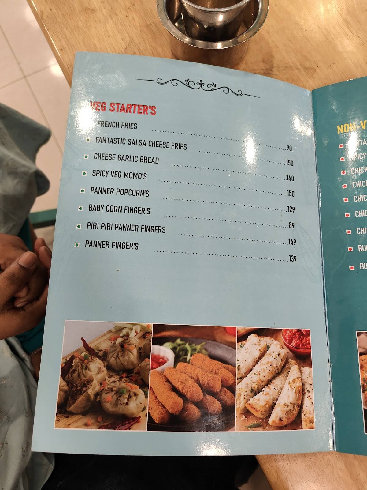 Kavin's Bake House menu