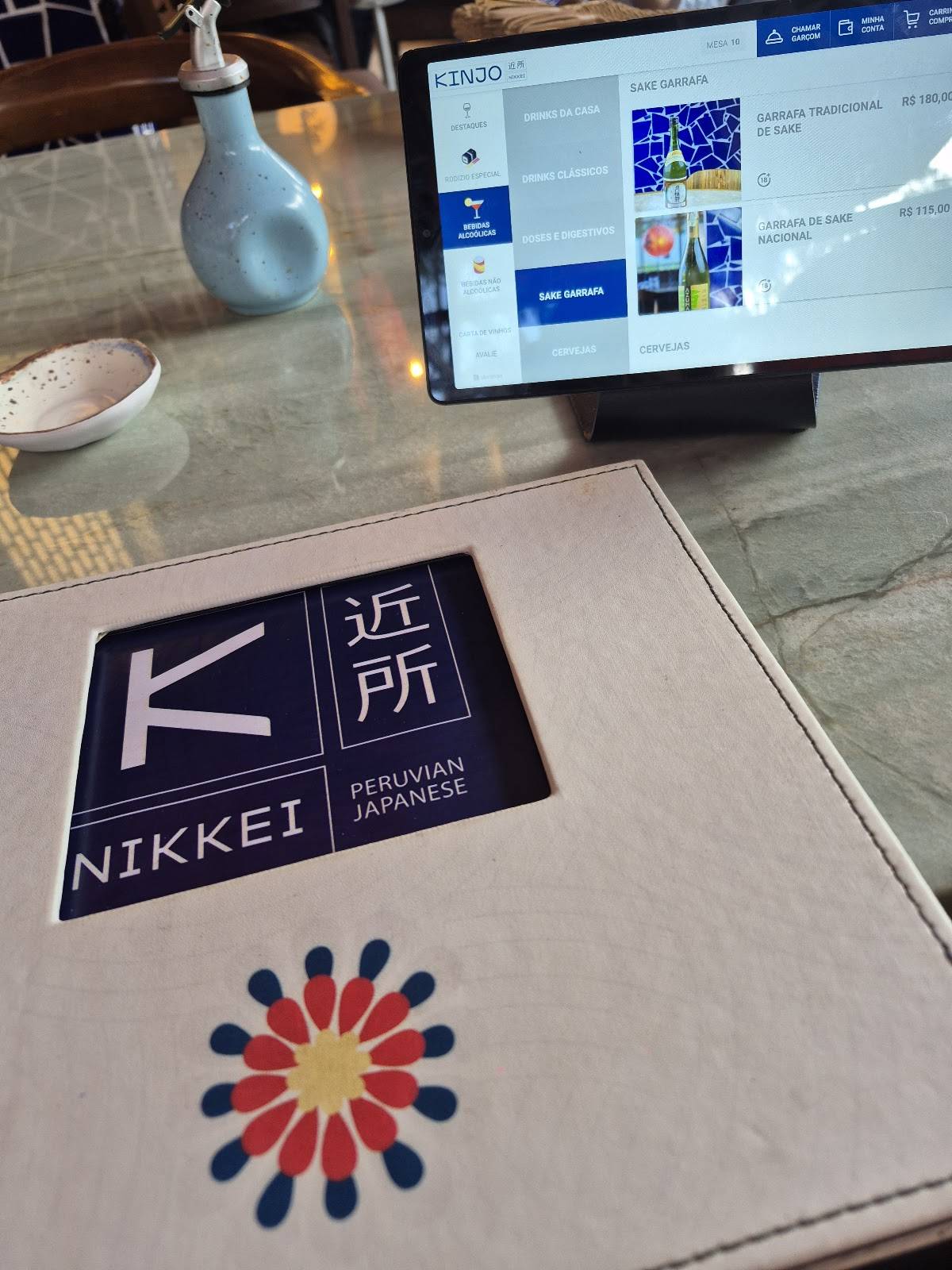 Kinjo Culinária Japonesa-Peruana (Nikkei) cardápio