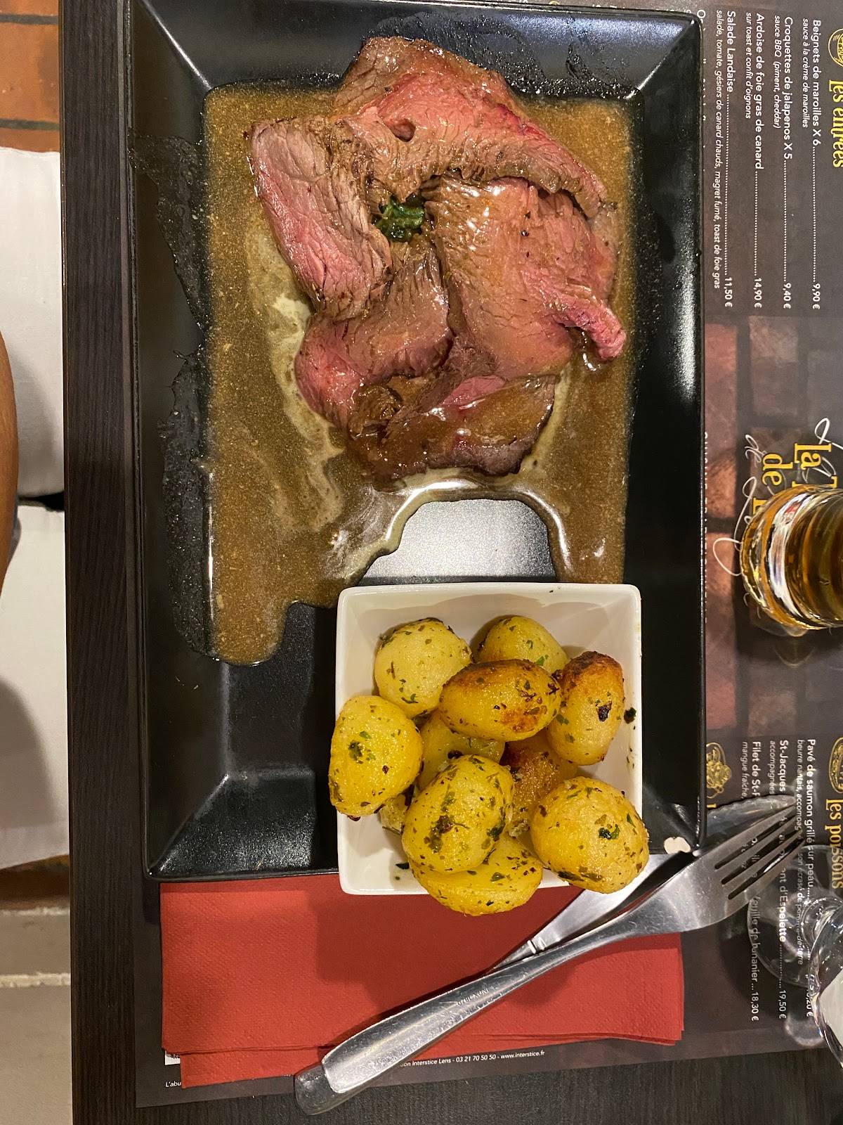 Menu de La Taverne de Lutèce