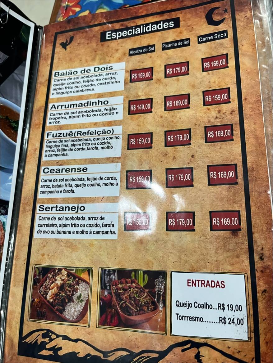 Lampião Da Pavuna cardápio