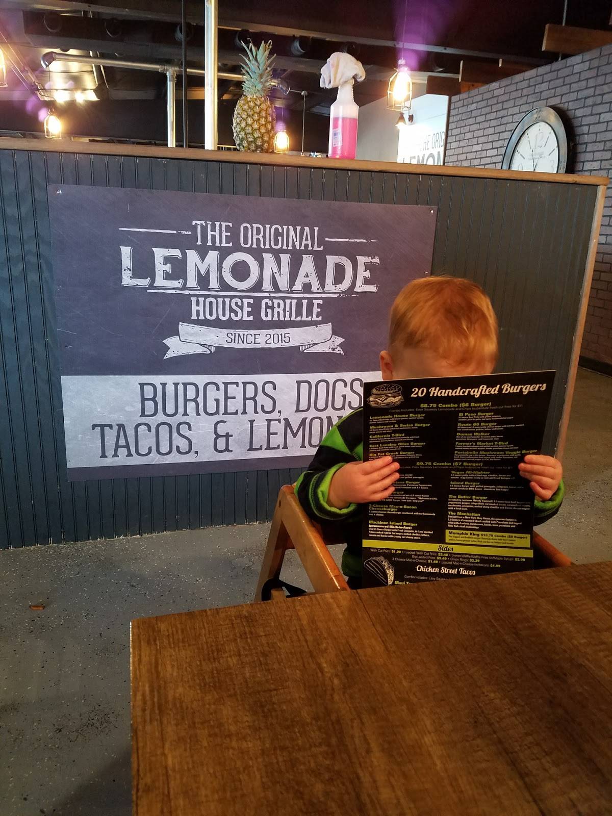 Menu at Lemonade House Grille restaurant, Poplar Bluff