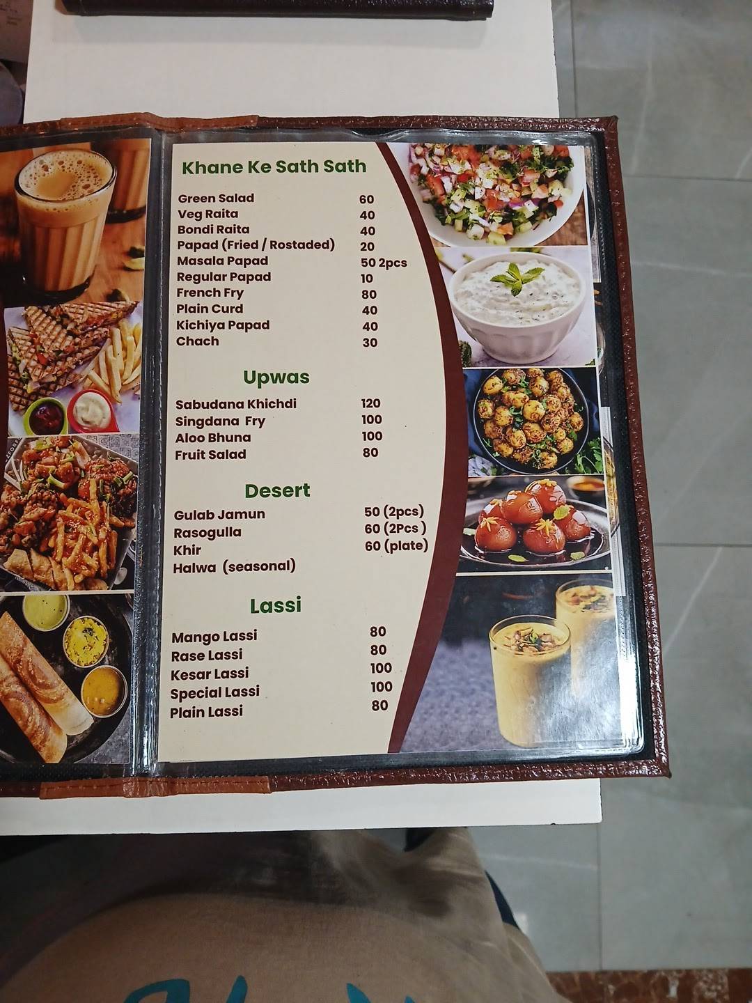 MADHURAM TASTY HOMELY FOOD menu