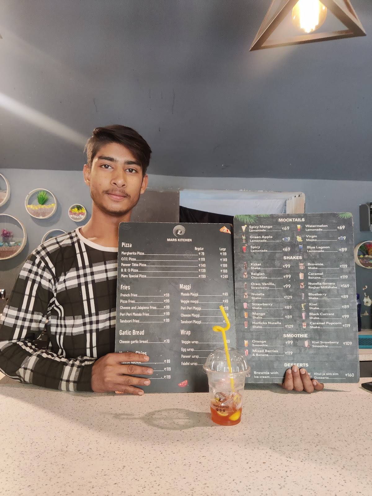 MARS COFFEE menu