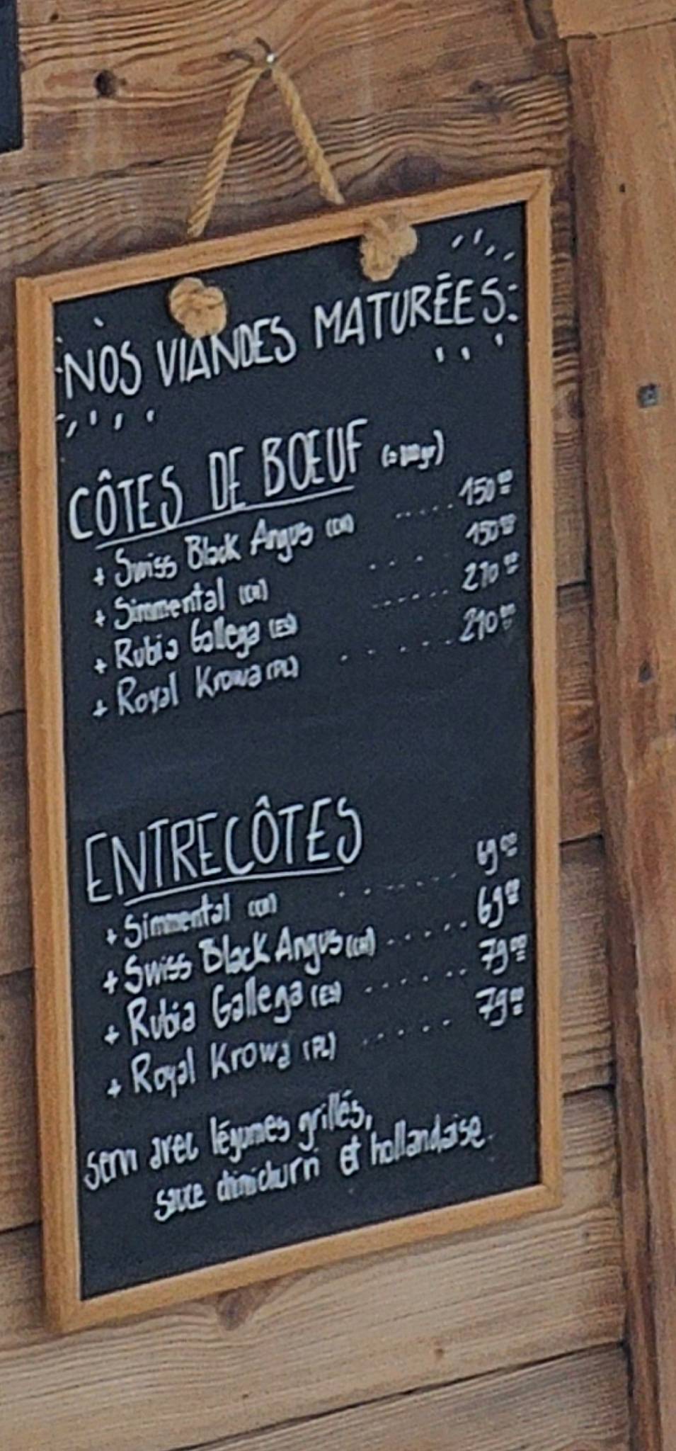 Menu di Merbé 