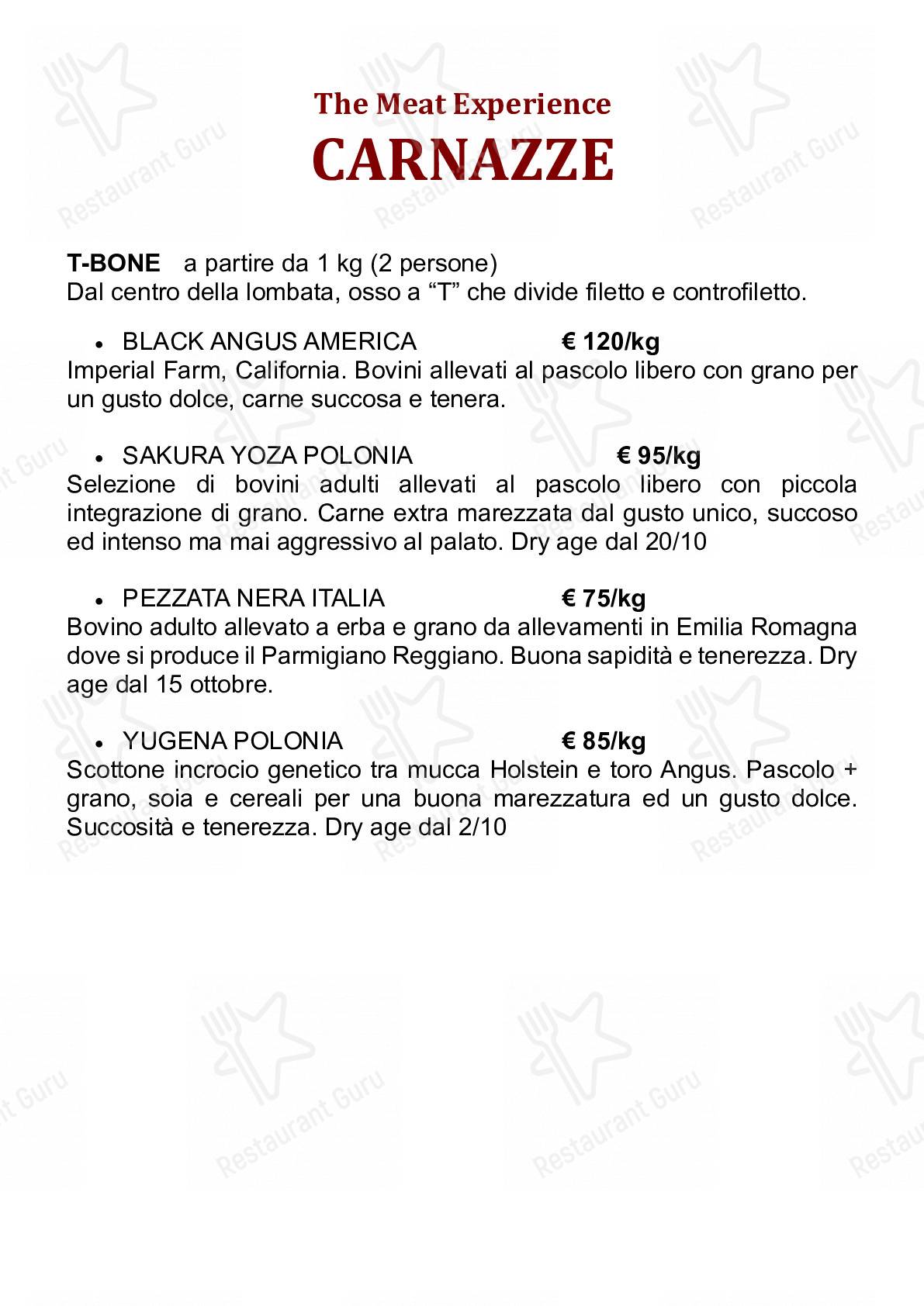 Menu di Mosto & Carnazza