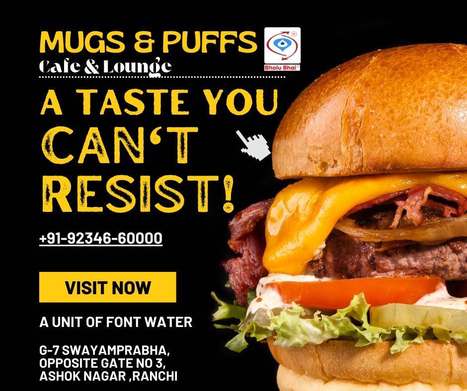 Mugs & Puffs Ranchi menu