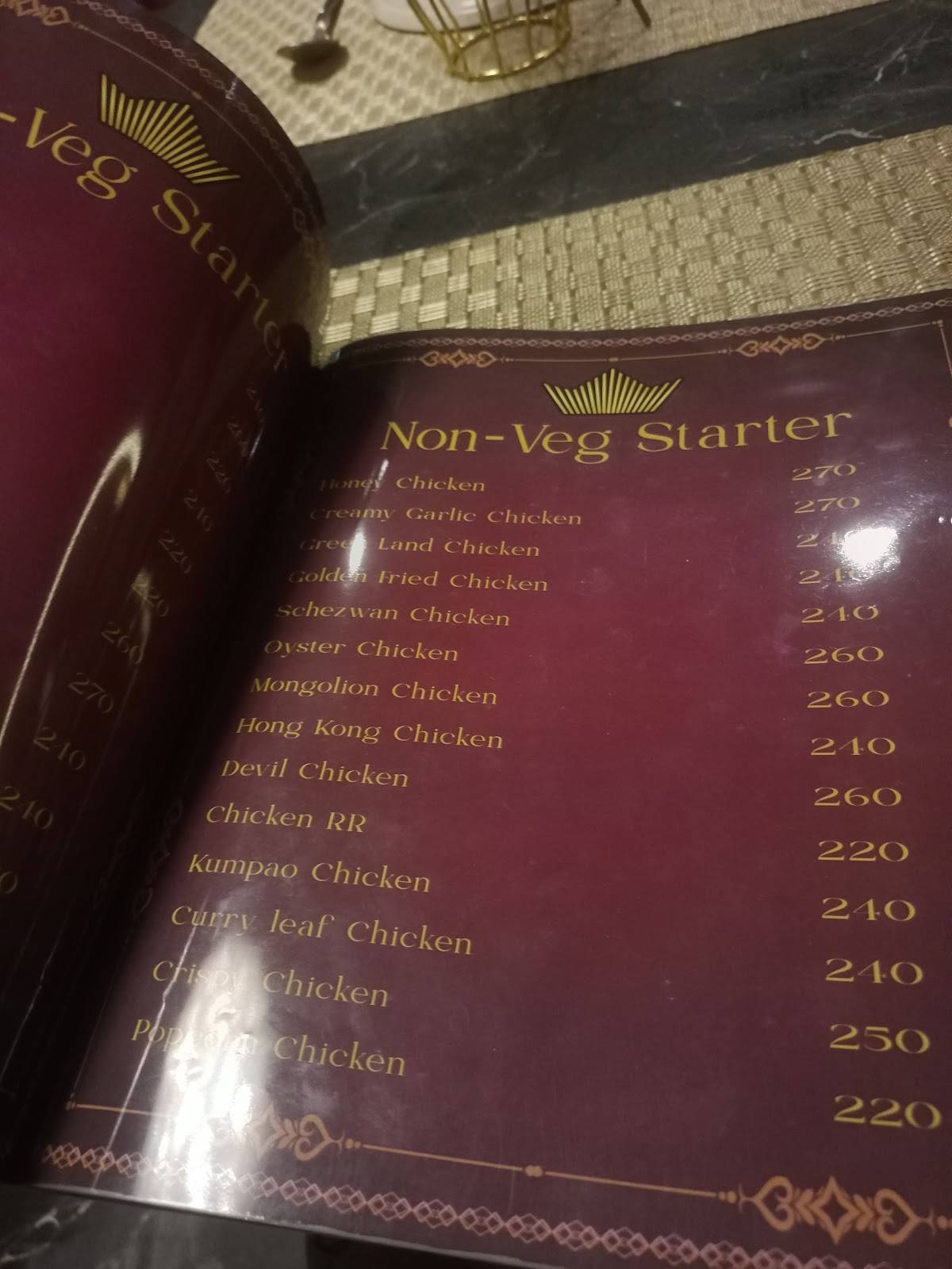 NAVASA - Fine Dining Best Dum biryani in vizag menu