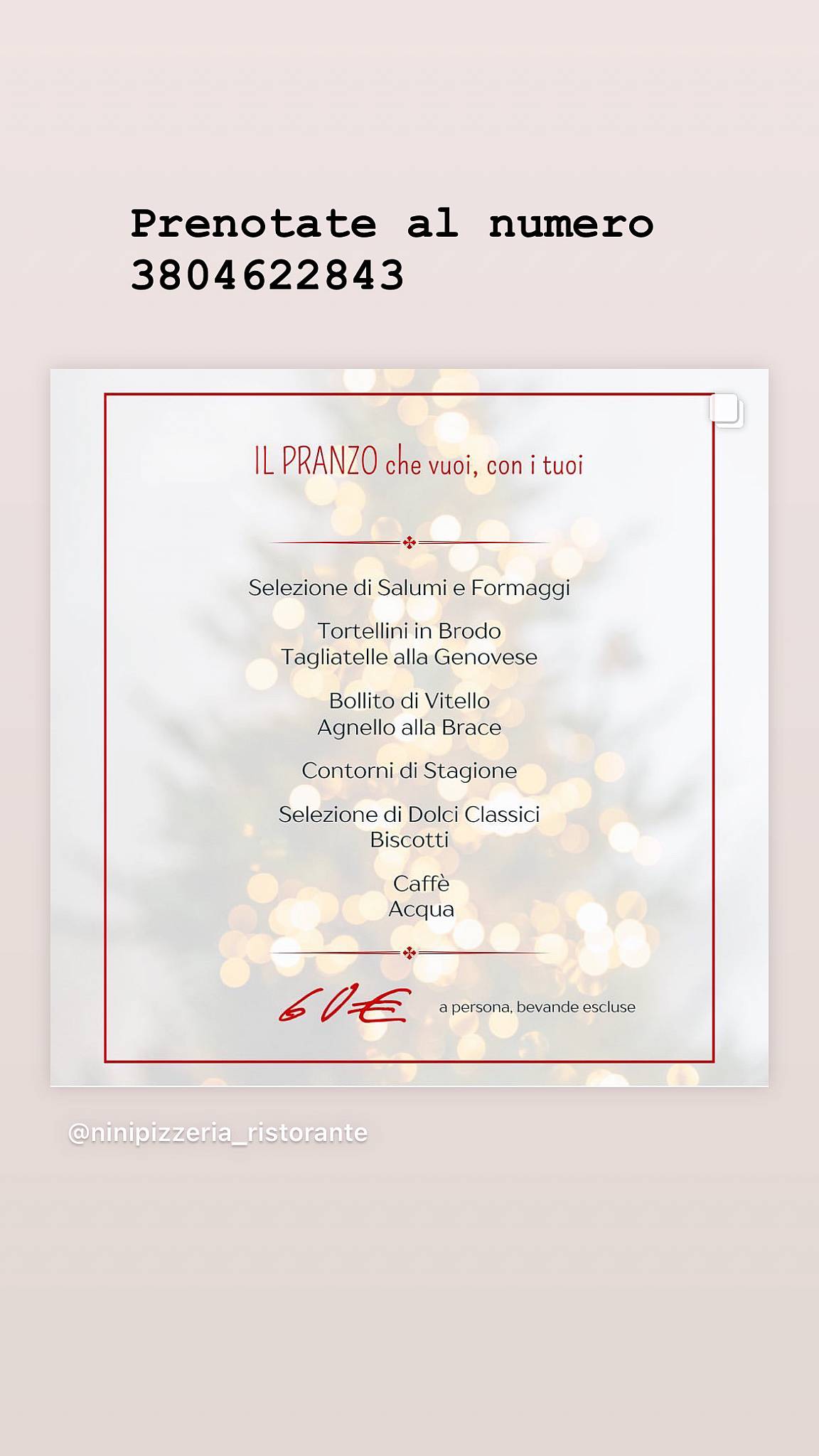 Menu di Ninì 