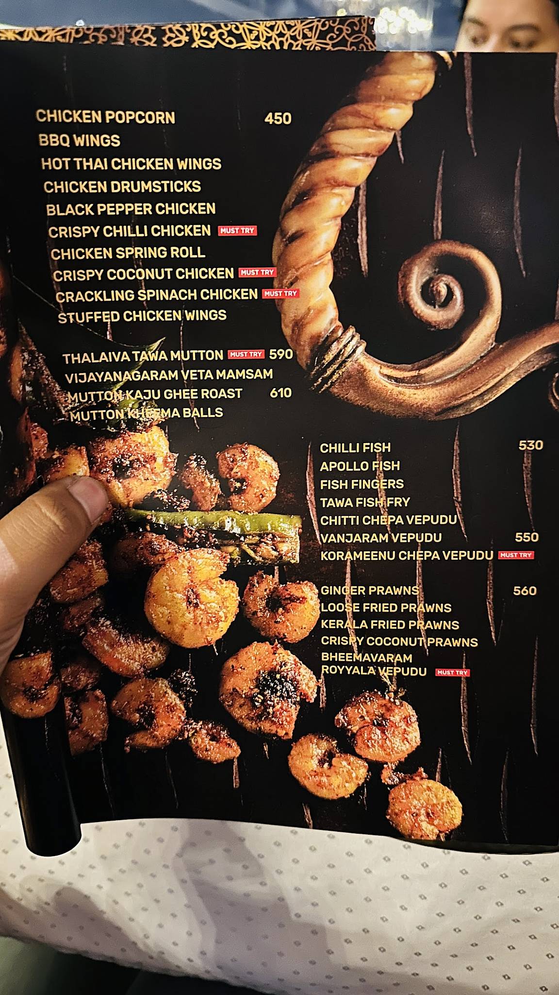 Pakka Local Hitech City menu