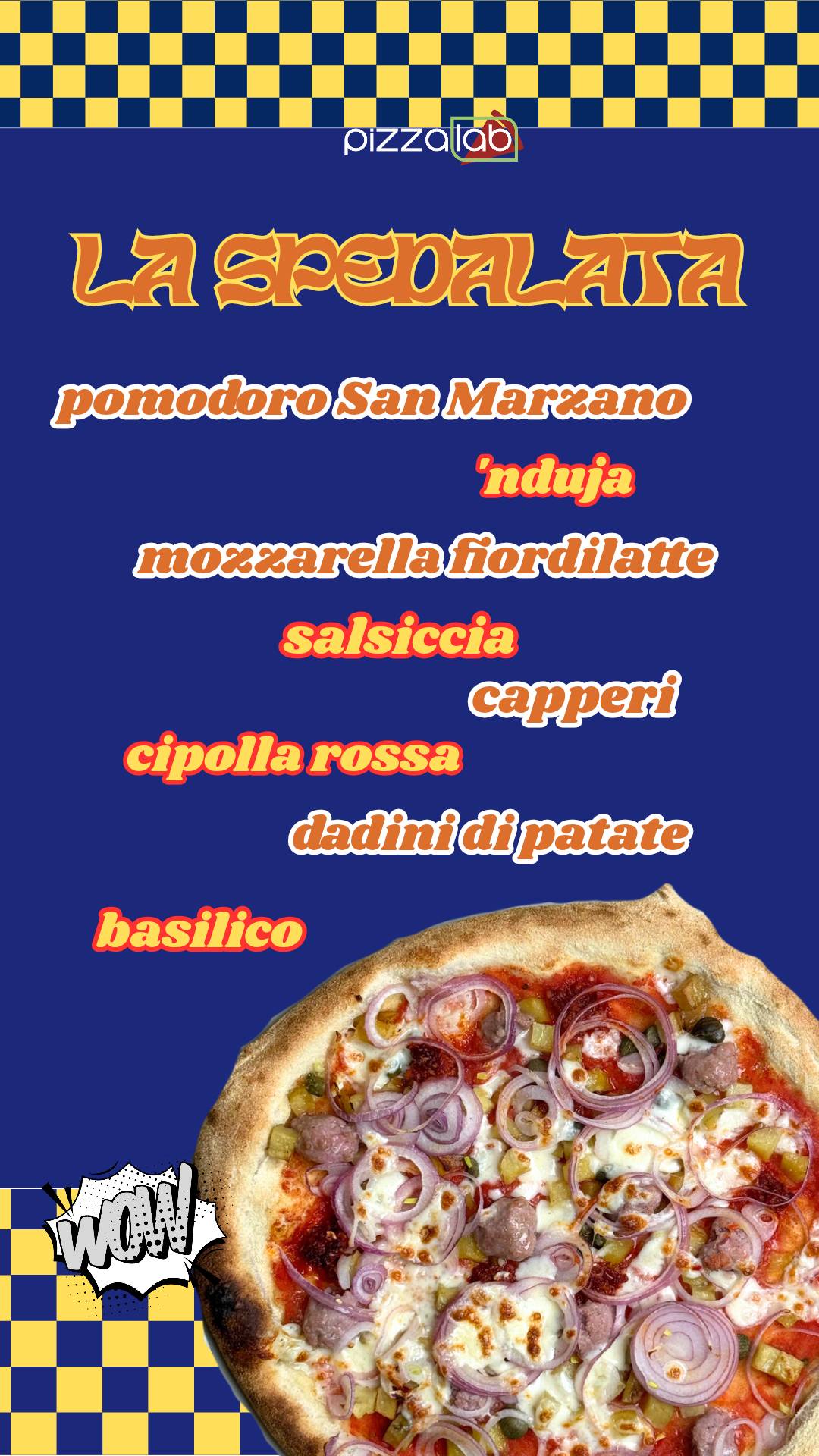 Menu di Pizza Lab Magenta Pizze e Pinse artigianali 