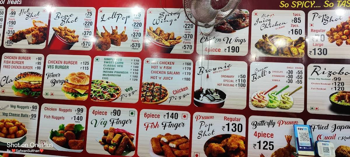 QUALITY CRISPY CHICKEN menu