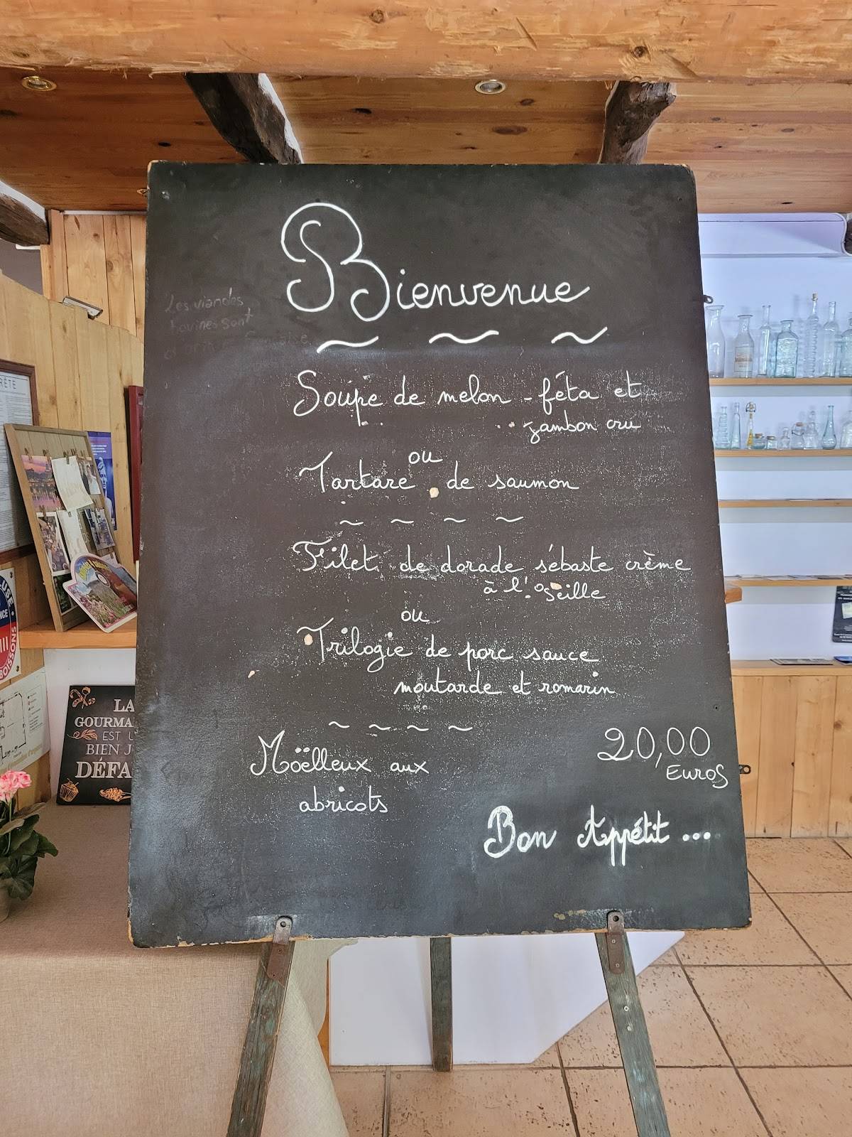 Menu de Restaurant L'Oulo