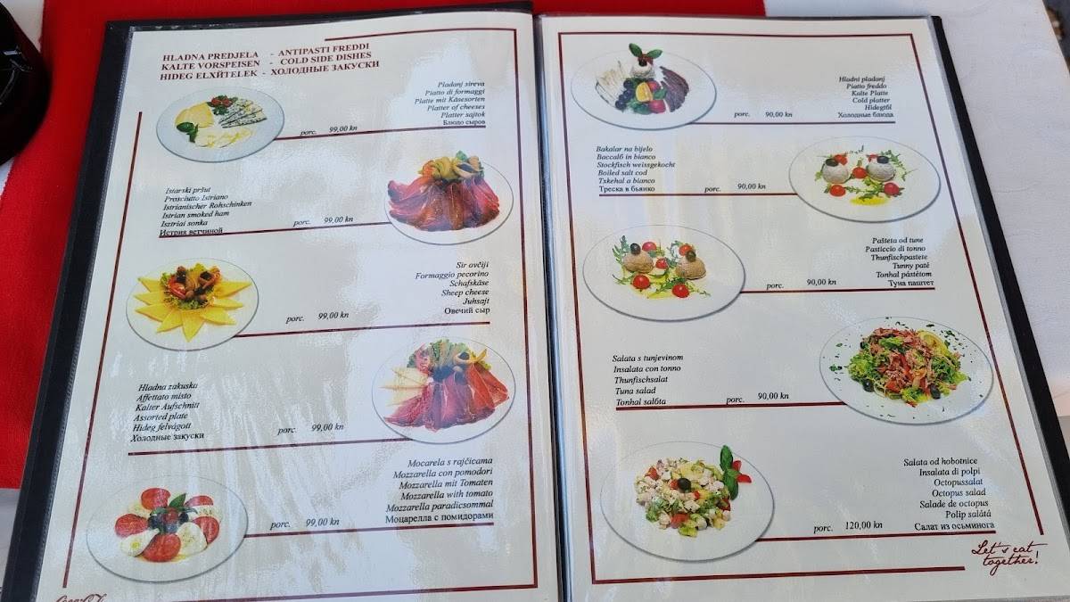 Menu de Restaurant Mikula (Grill seafood ristorante)
