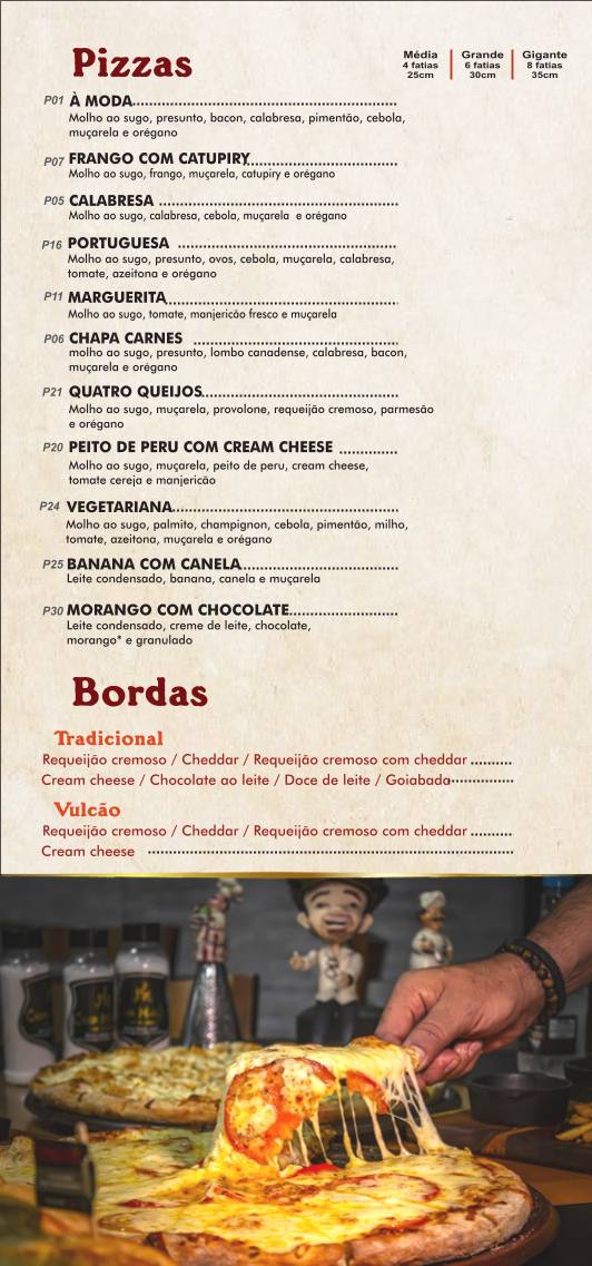 Chapa Mágica O Ponto Da Picanha cardápio