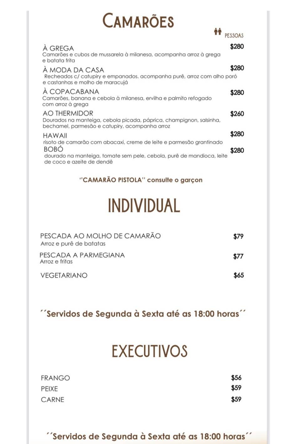 Restaurante e pizzaria Alfredo cardápio