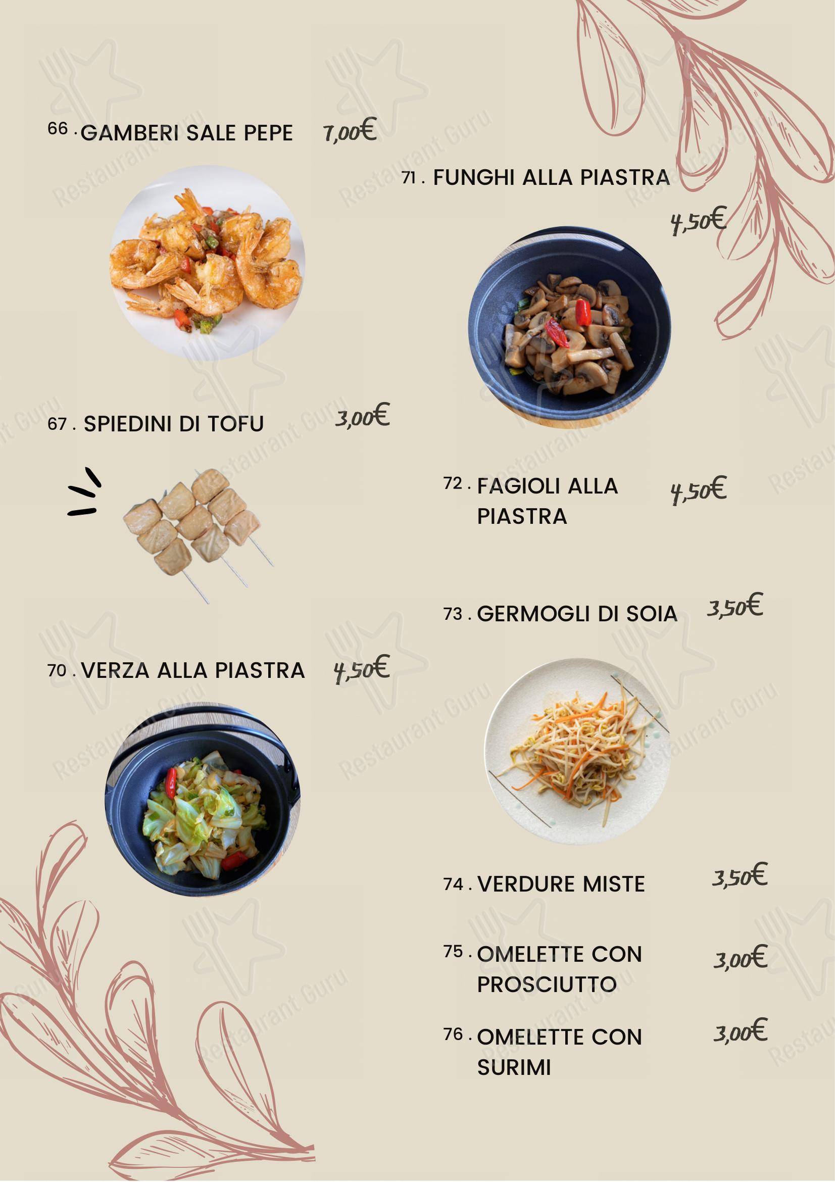 Menu per QOR - Ristorante Giapponese - Milano in Milano
