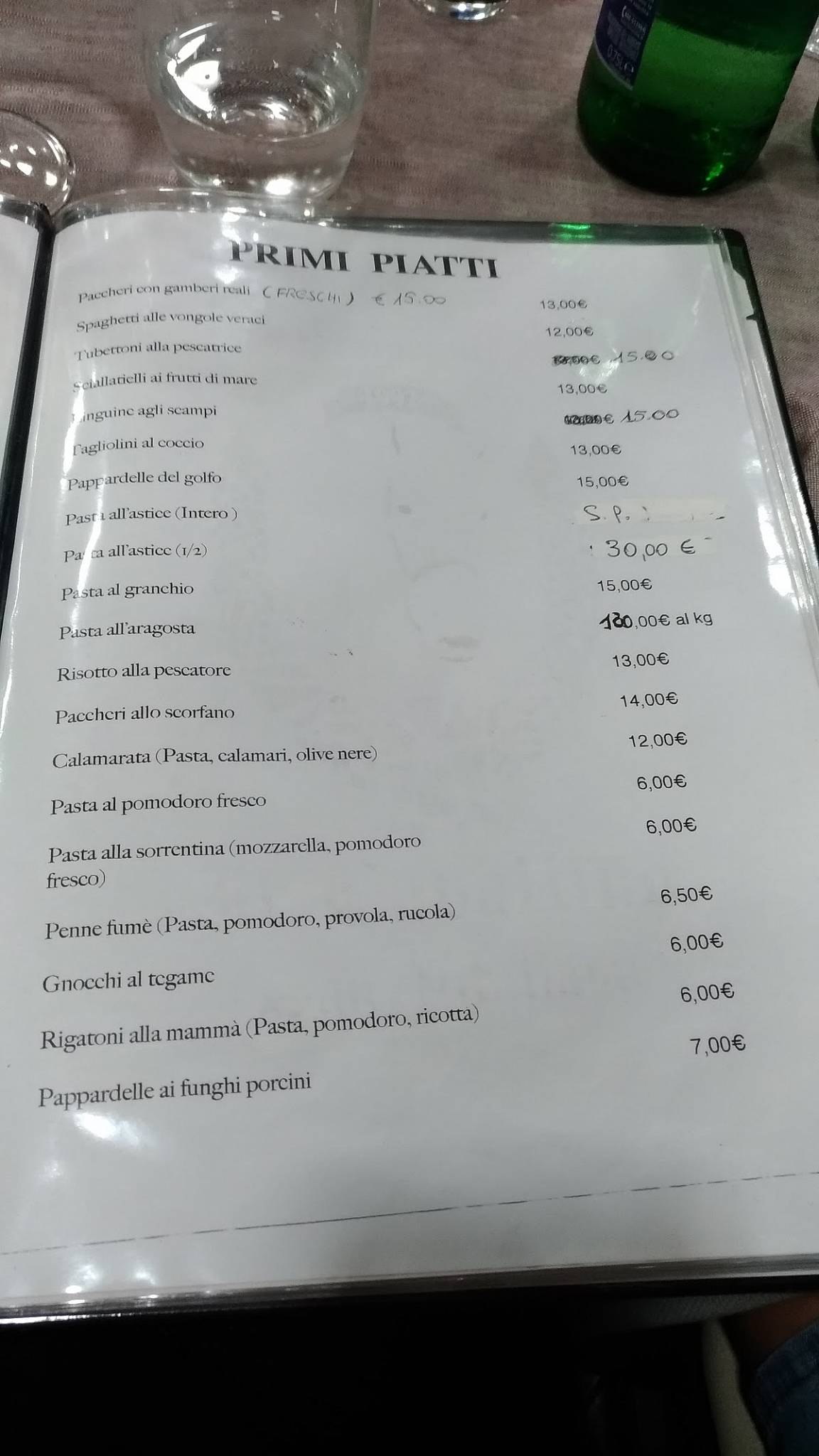 Menu Da Il Cavallino Ristorante San Vitaliano