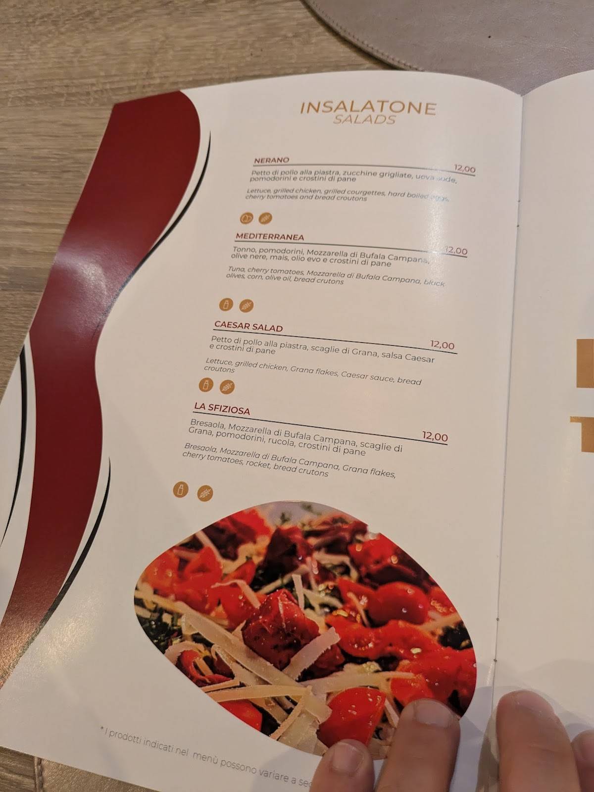 Menu di Ristorante Napoli Centrale 