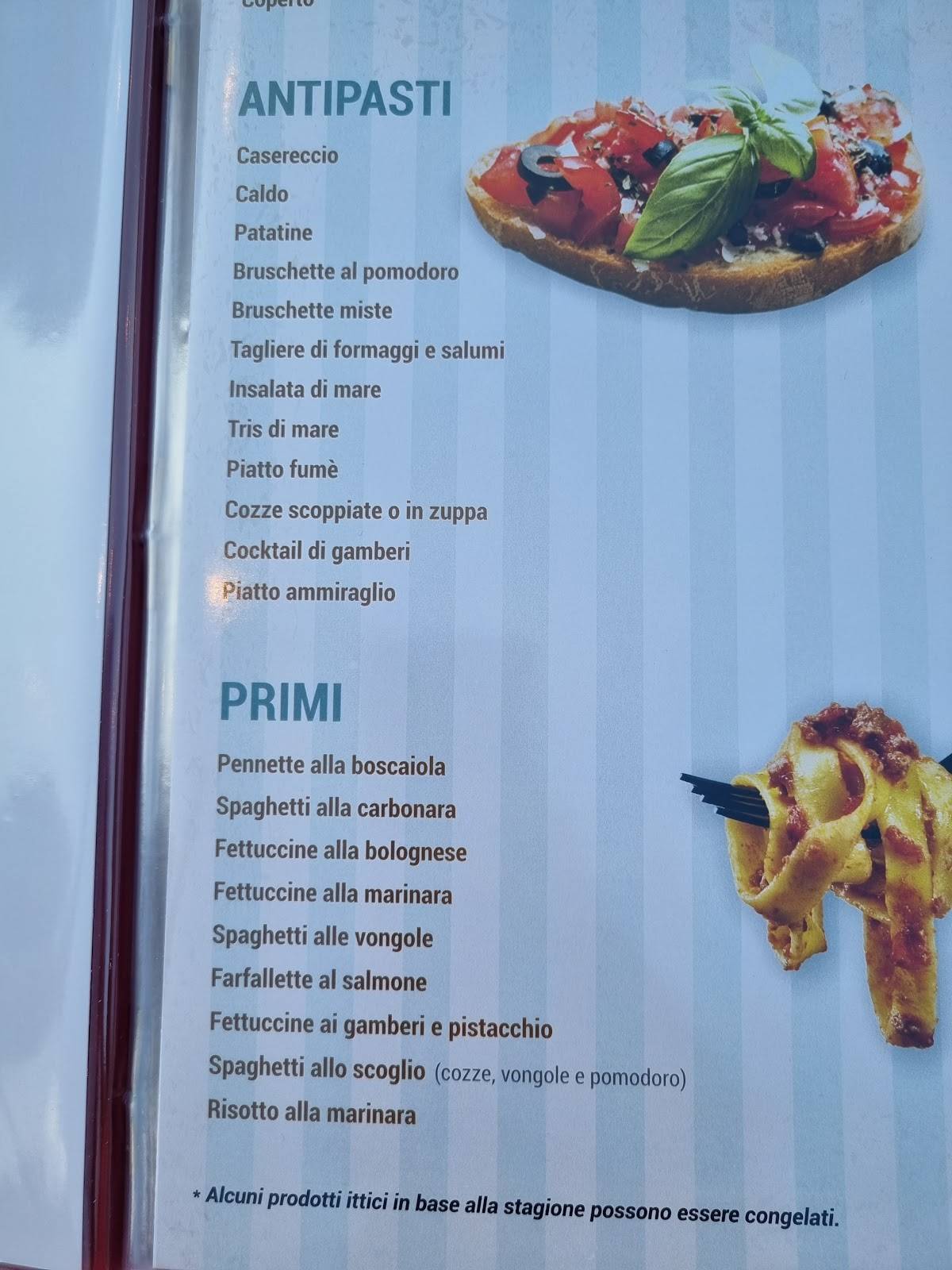 Menu di Loris 