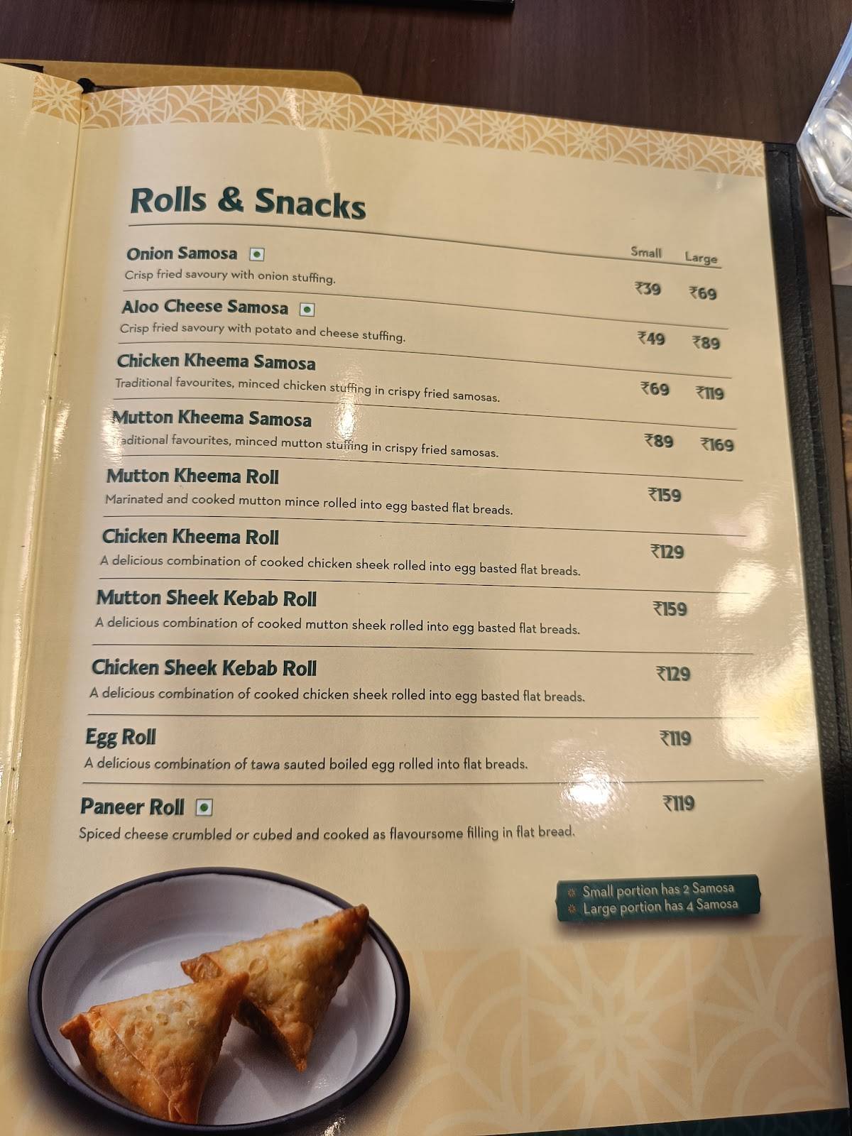 Sharief Bhai Biryani Trichy menu