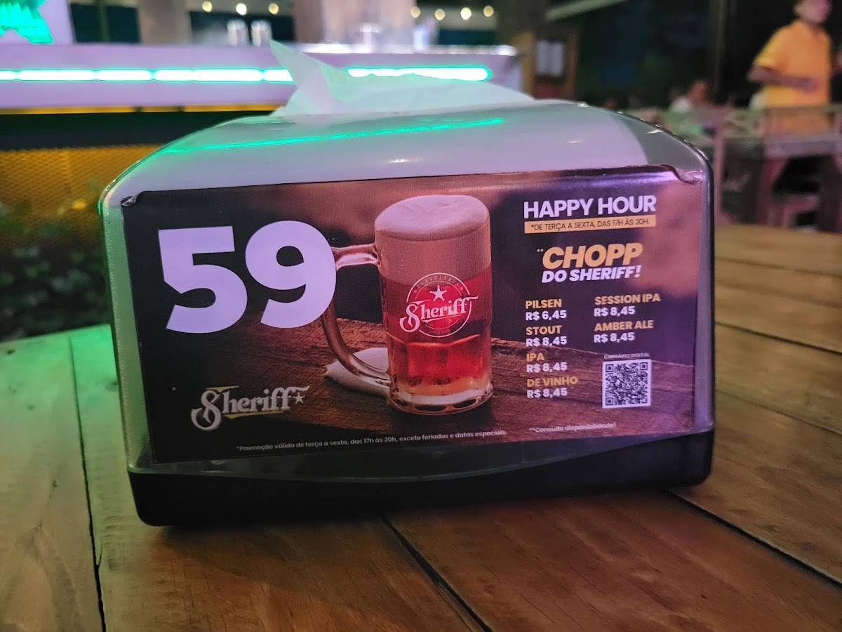 Sheriff - São José dos Campos cardápio